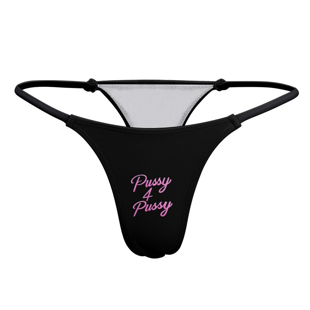 Pussy 4 Pussy thong panties - KinkyTingz