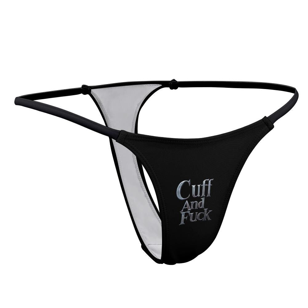 Cuff And Fuck thong panties - KinkyTingz
